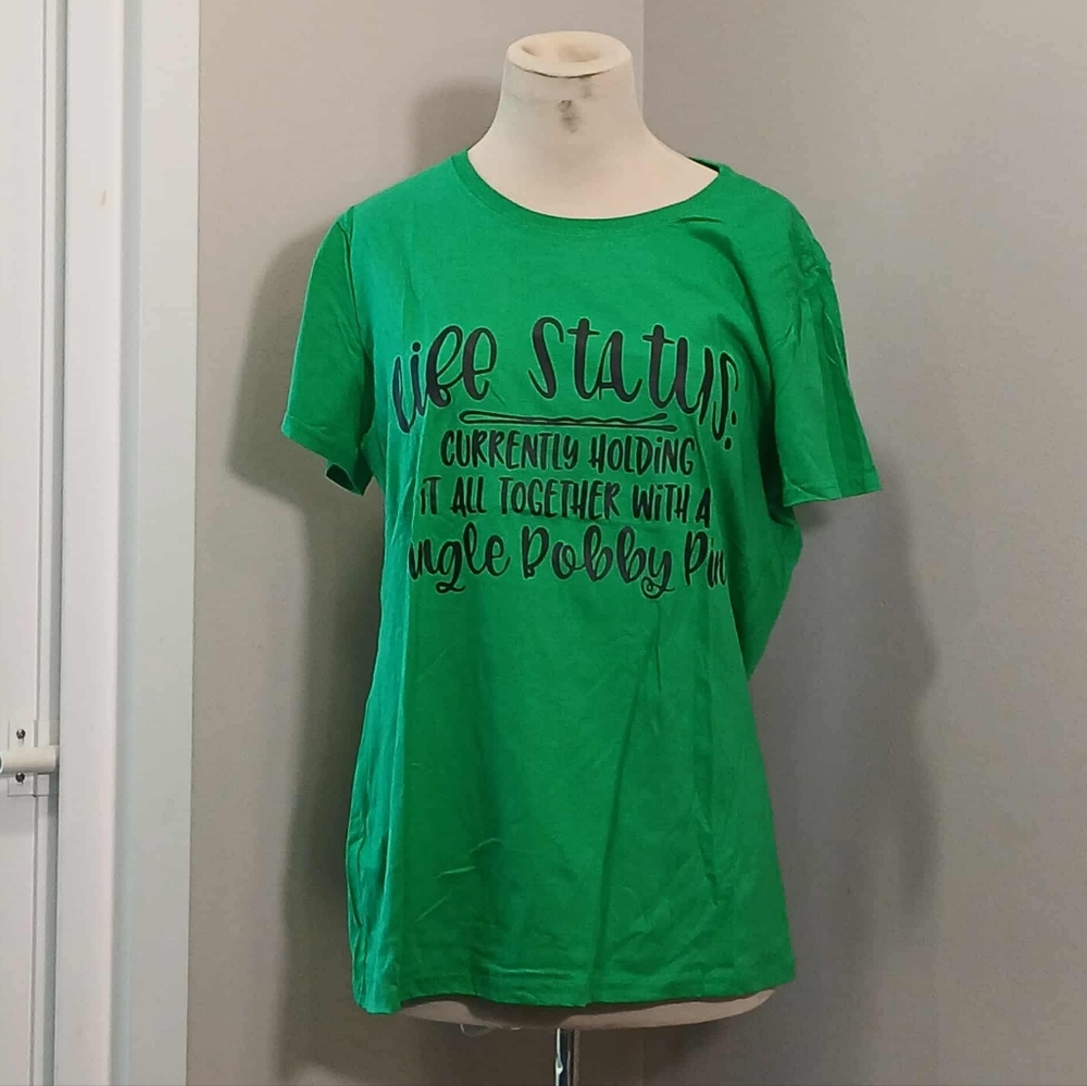 #30 Green Graphic Tee